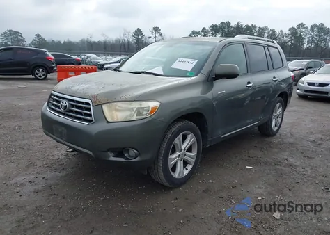 2008 Toyota Highlander Limited z USA, uszkodzony, nr VIN JTEES42A982051148